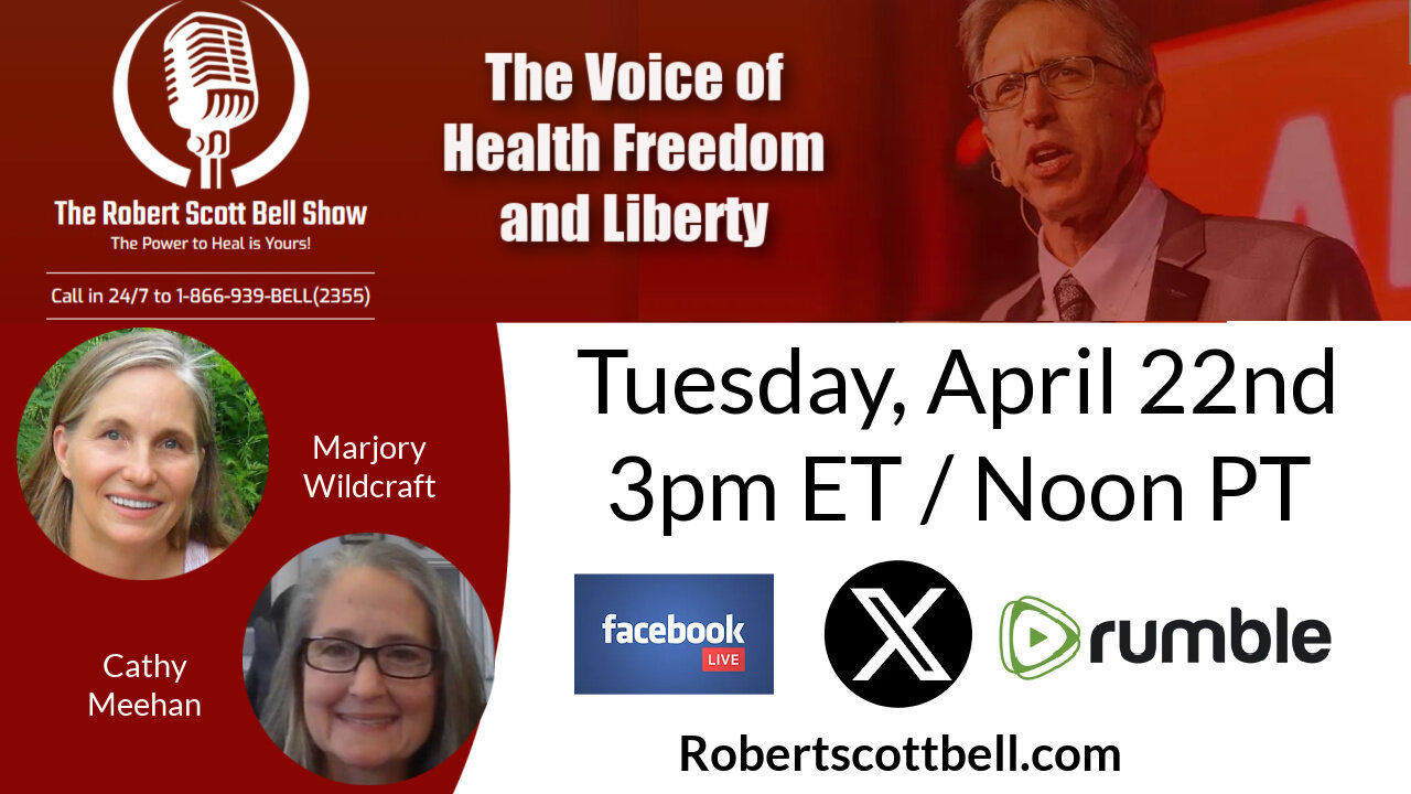 Vax Exemptions, Marjory Wildcraft, Toxic-Free Garden, Cathy Meehan, Mindset Kids, The Meehan Mission - The RSB Show 4-22-25