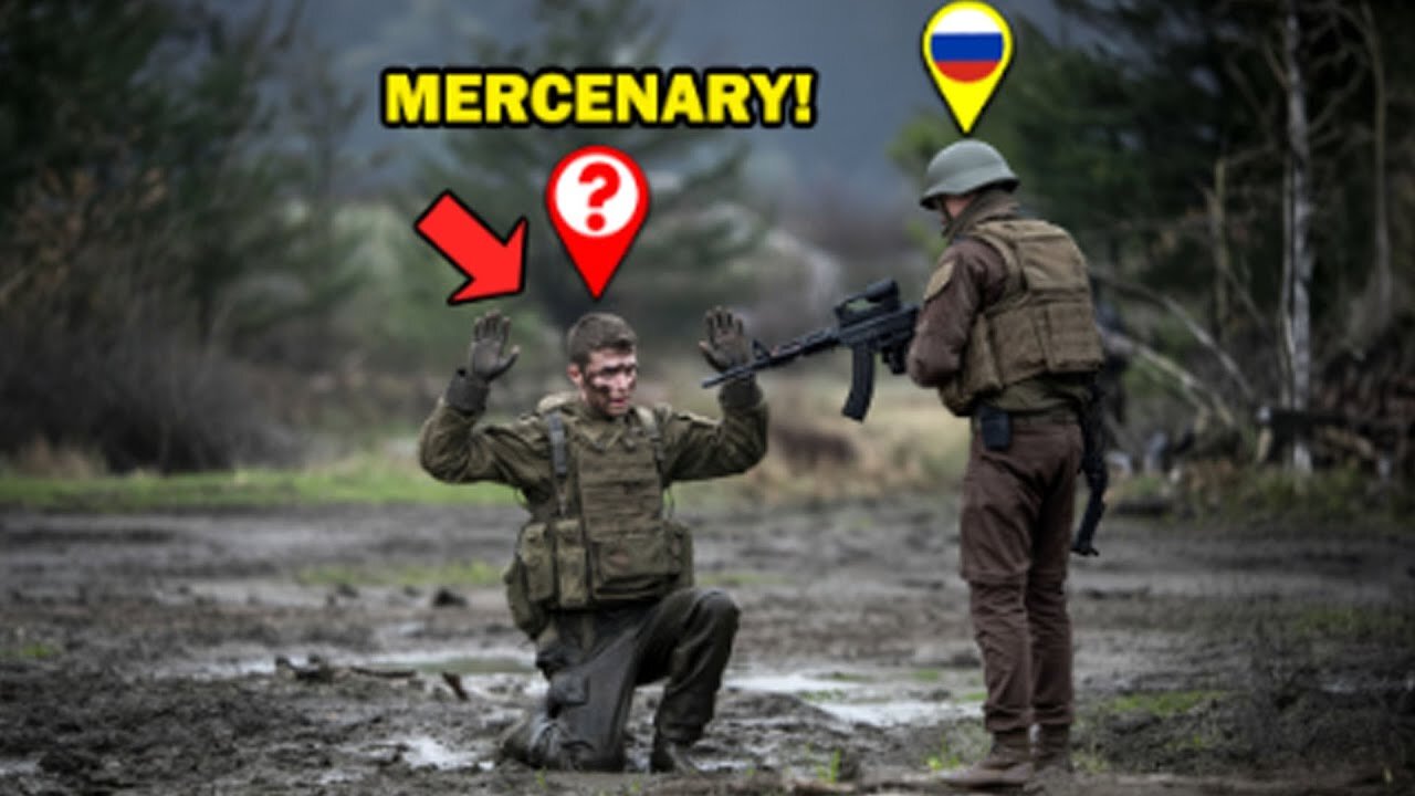Russian Forces Ambush Foreign Mercenaries in Ukraine – Intense Combat Footage