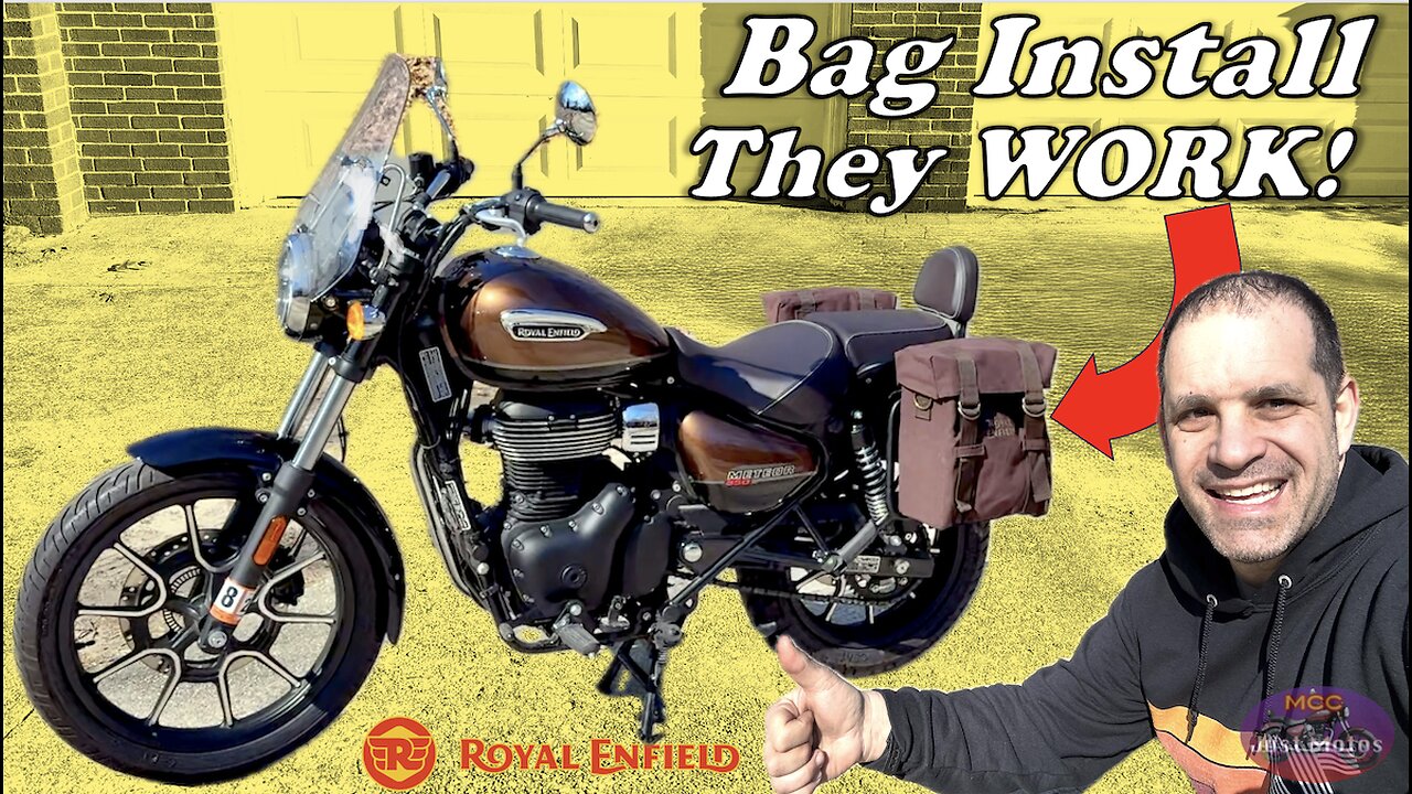 Royal Enfield Meteor 350 | Saddle Bags Make it Better? | How-To |