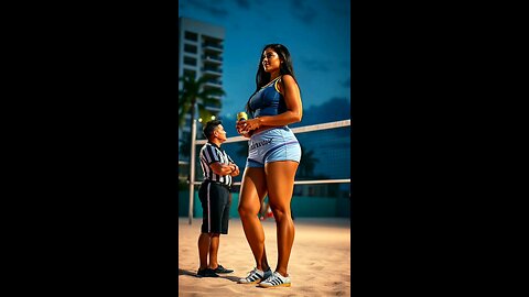 Meet the World's Tallest female volleyball player #shortsreels #love #viral #short #usa #tallwoman