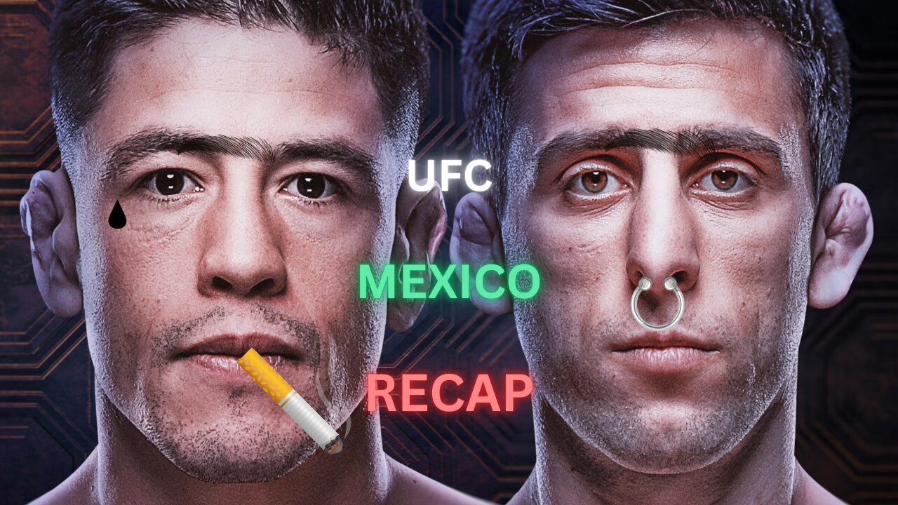 UFC Fight Night Erceg vs Moreno Recap & Reaction
