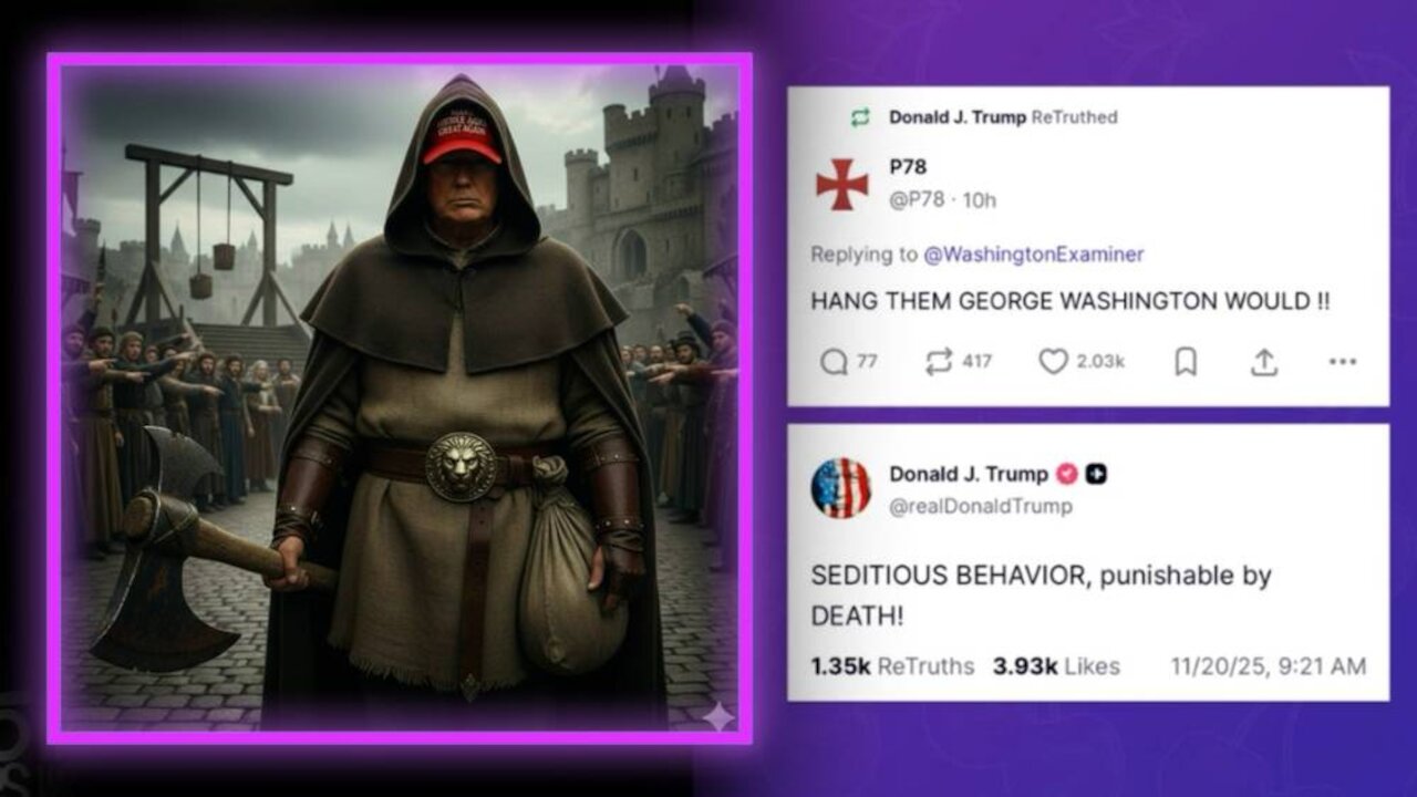 🚨EMERGENCY ALERT: Trump Responds To Top Democrats Calling For A Military Coup