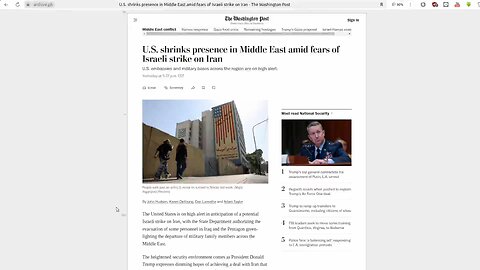 🇺🇸🇮🇱🇮🇷NEW VIDEO US Using Israel to Provoke Iran War, Deny Responsibility, Minimize Retaliation