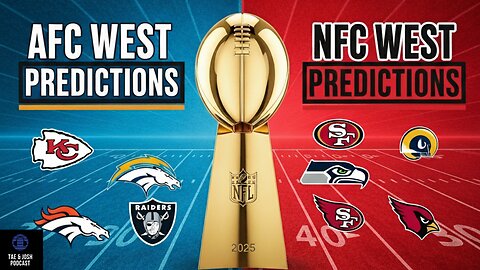 🏈 2025 NFL AFC & NFC West Predictions | Division Breakdown & Analysis