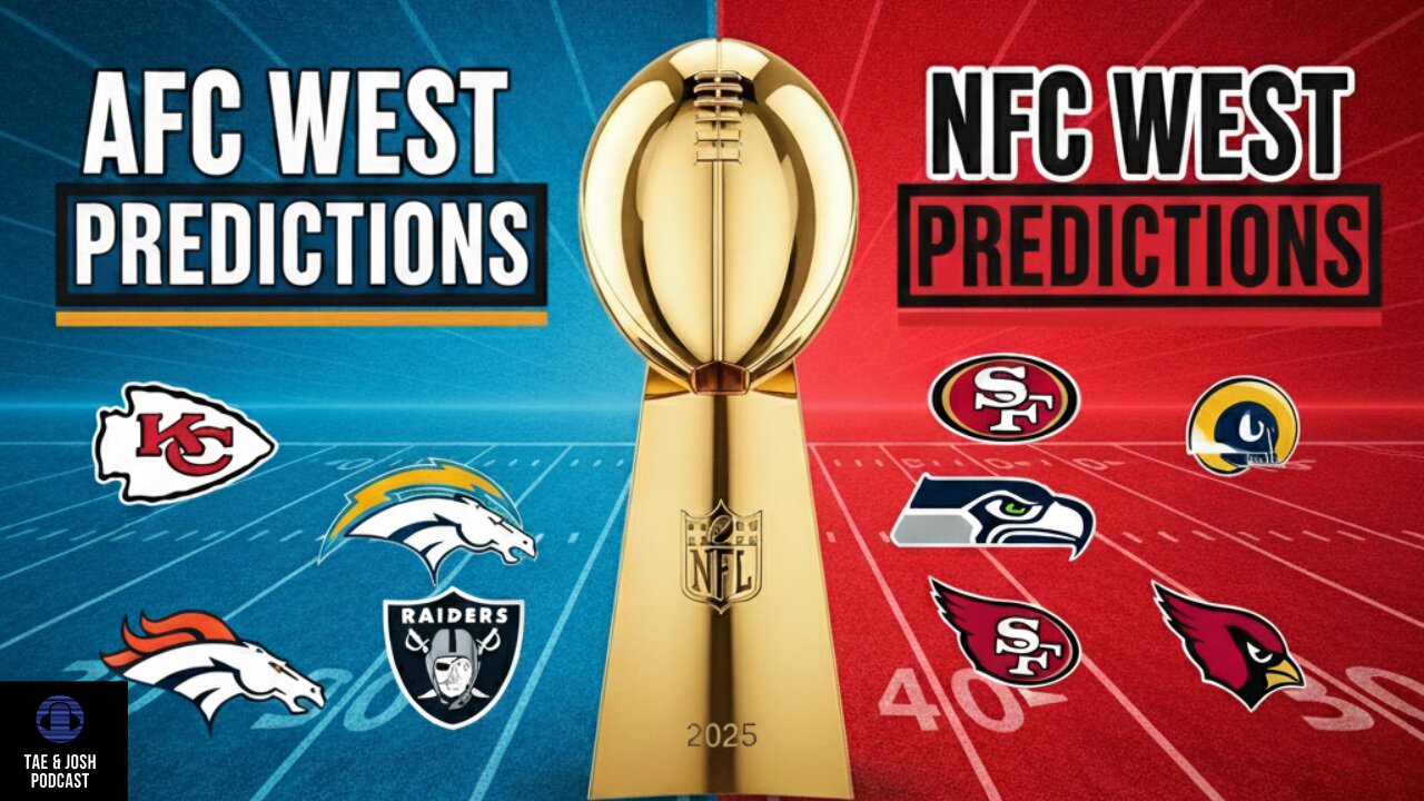 🏈 2025 NFL AFC & NFC West Predictions | Division Breakdown & Analysis