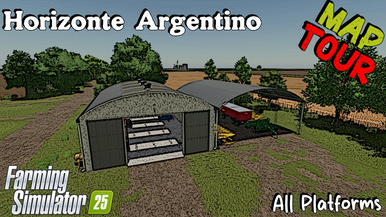 Map Tour | Horizonte Argentino | All Platforms | Farming Simulator 25