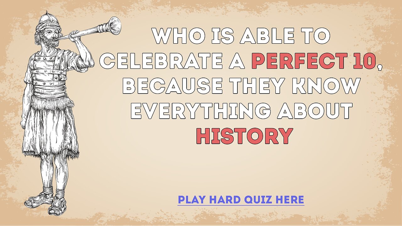 HARD History Quiz