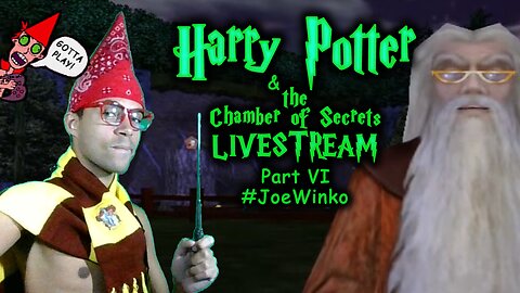 Harry Potter Chamber of Secrets PC Part 6 - Gaming Livestream (Sep 3rd 2020) - Joe Winko