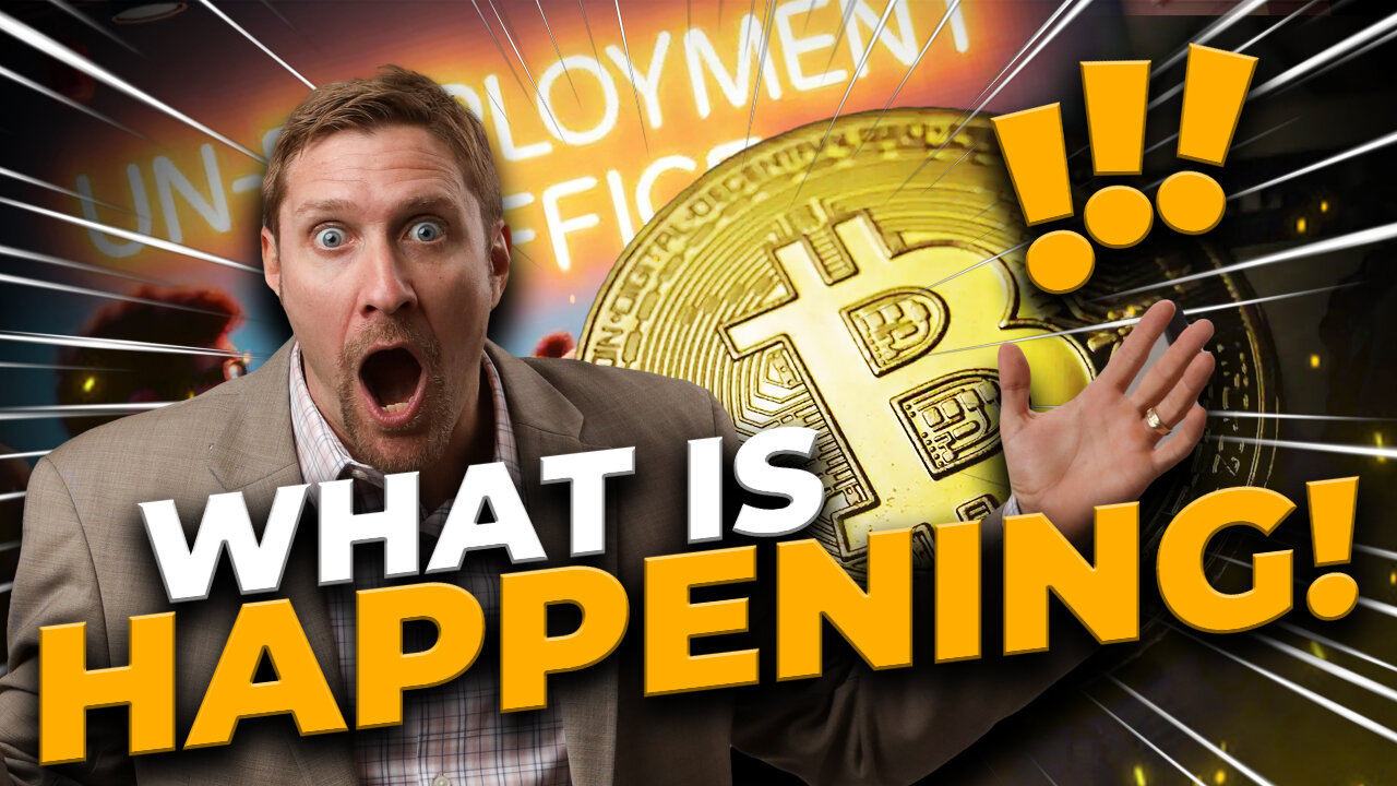 Bitcoin Live Trading: Jobless Data Came in HOT! BTC Price Reaction, Next Targets? EP1654