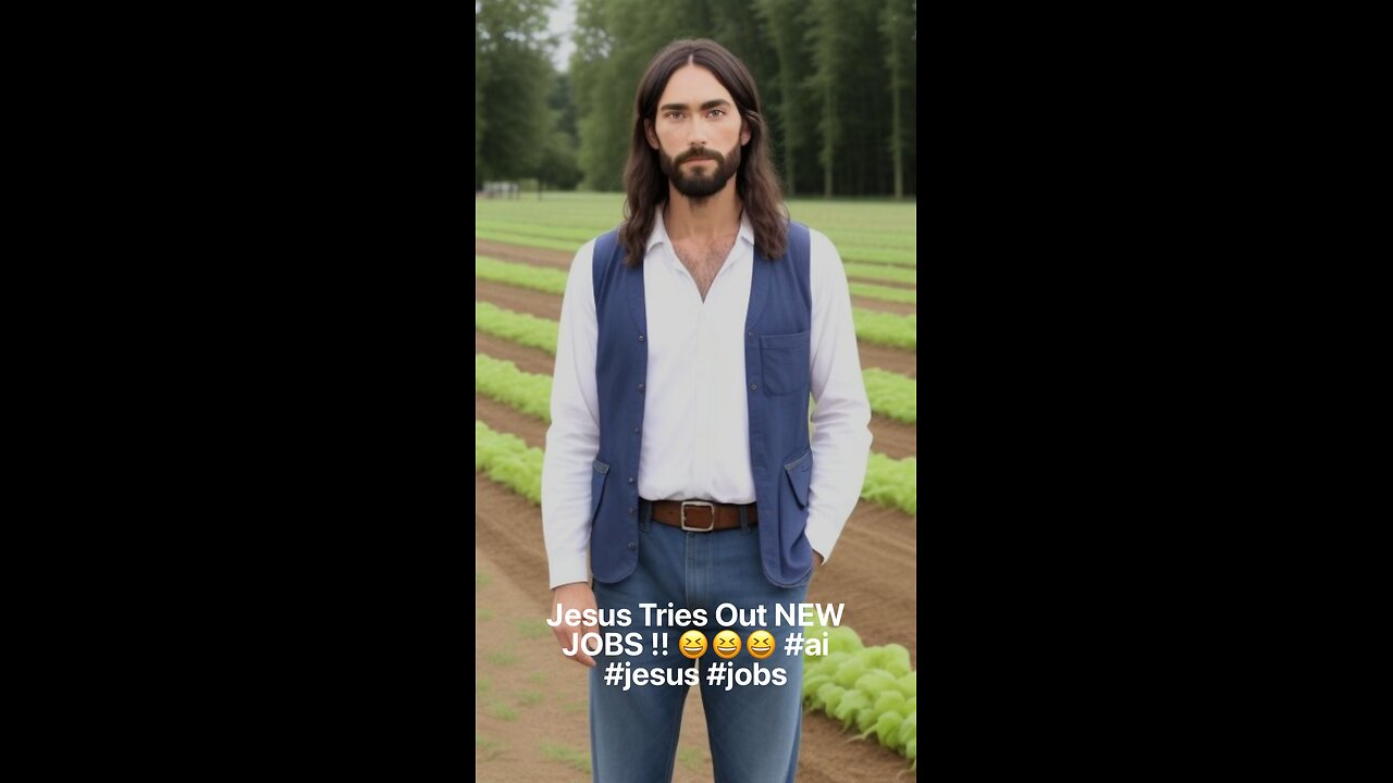 Jesus Tries Out NEW JOBS !! 😆😝🤣😂 - Part 1 #jesus #ai #funny