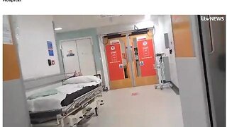 ITV AND HOSPTAL PUT PEOPLE IN CORRIDORS FOR STAGED PROPAGANDA HIT PIECE