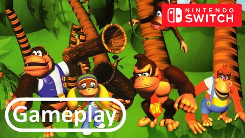Donkey Kong 64 (1999) Gameplay for Nintendo Switch