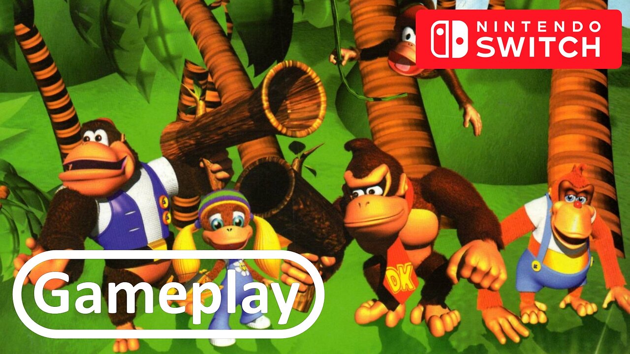 Donkey Kong 64 (1999) Gameplay for Nintendo Switch