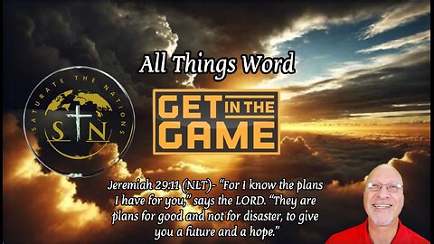 All Things Word: Get In The Game