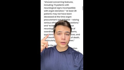 Victor Reacts: Organ Harvesting Nightmare Uncovered By HHS, Pro-lifers Vindicated
