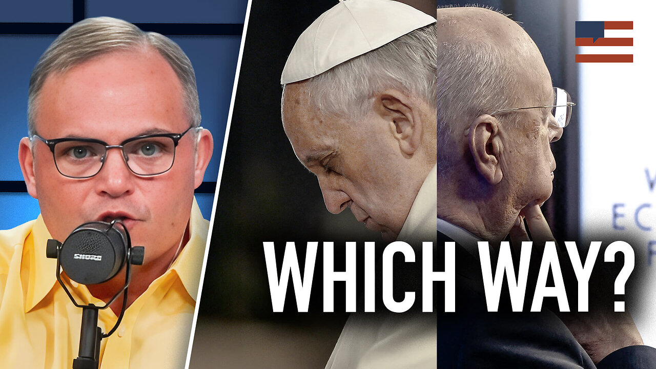 CROSSROADS: With Schwab, Francis Gone, Western Civ Faces a Choice | Guest: Steve Friend | 4/25/25