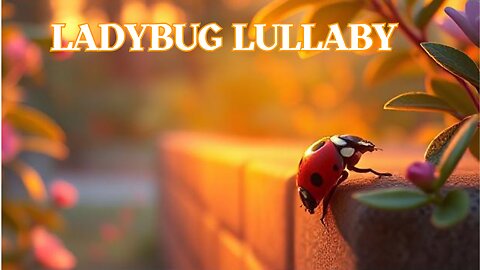 A Toddler Song About a Ladybug and Nature - Ladybug Lullaby!