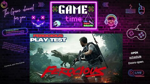 FEROCIOUS : Play Test, let check it out