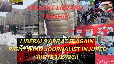 🔴LIVE NOW: MINNESOTA PORTLAND LOS ANGELES ANTI-ICE RIOTS 1/17/26 – Libs Losing It!