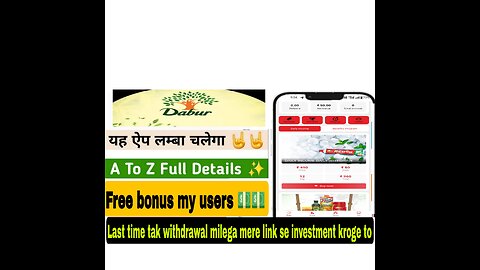 New best earning app don't miss watch ⌚ full Ditail video 📸