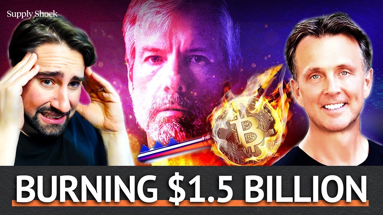 Burning Bitcoin: Michael Saylor's $1.5 BILLION Mistake | Bill Barhydt