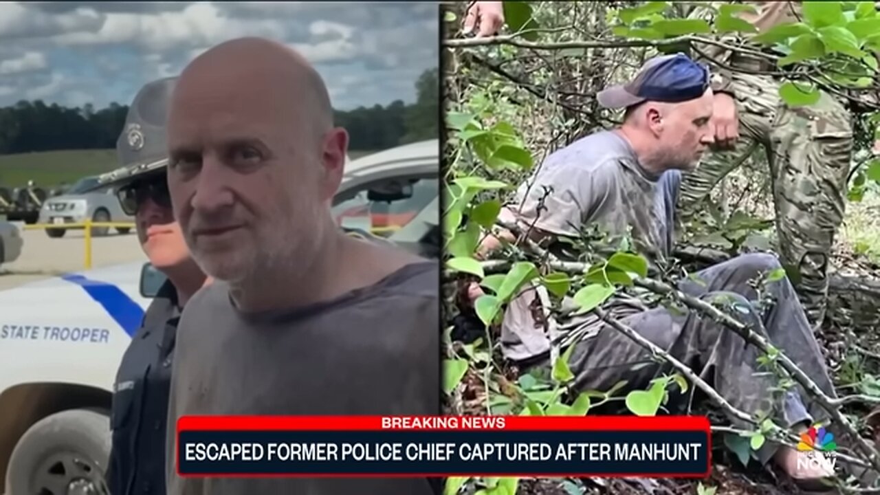 Escaped former Arkansas police chief captured