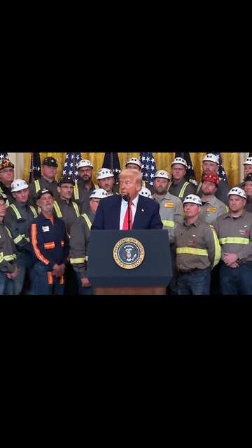 President Trump Takes A Swipe At Joe Biden While Praising 'Beautiful, Clean Coal'