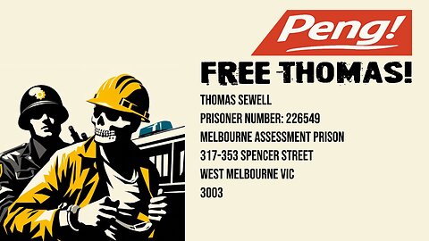 PENG! Free Thomas / Legal fund raiser