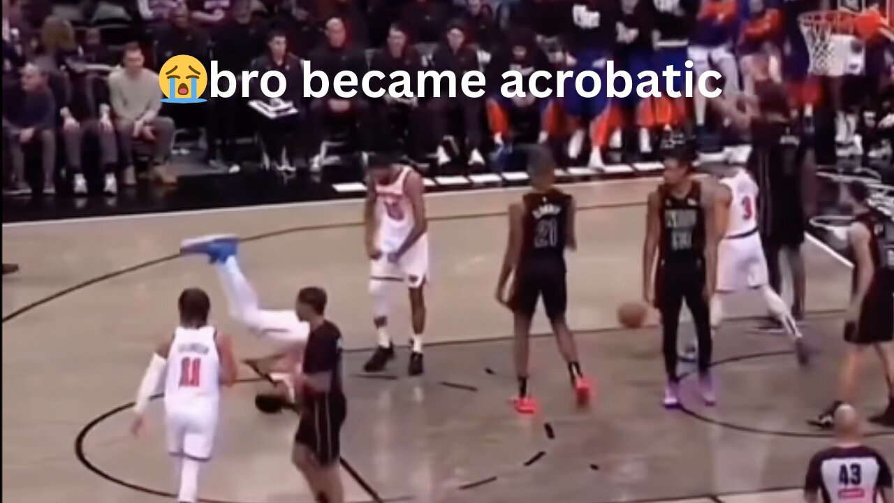 bro became acrobatic
