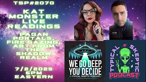 🎙️ TSP #2070 – Kat Monster: Live Readings, Ancestral Fire, Pagan Portals, & Art