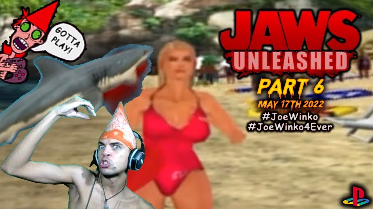 Jaws Unleashed Part 6 - PS2 Gaming Livestream (May 17th 2022) - Joe Winko