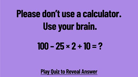 General Knowledge Quiz