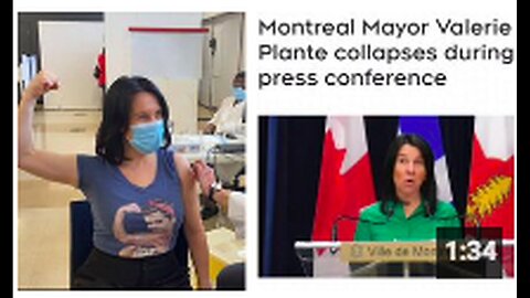 "Montreal Mayor Faints Mid-Press Conference"