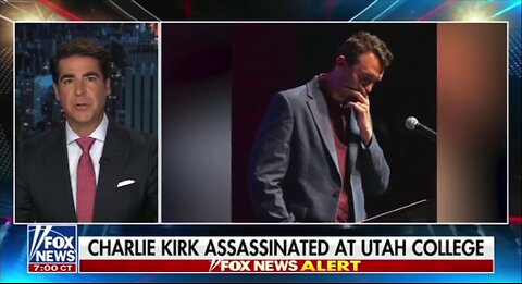 Jesse Watters Covers Charlie Kirk Assassination