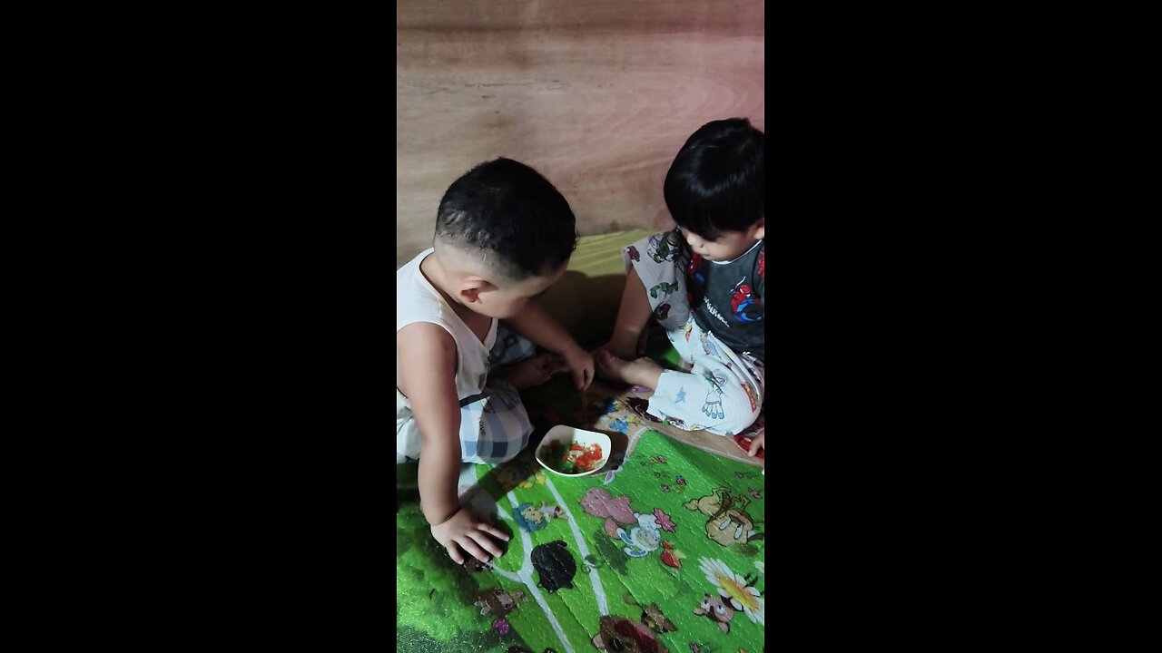 Grey & Isaiah Ate Gulaman