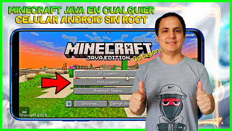 COMO JUGAR MINECRAFT JAVA en ANDROID 2025 📱¡Funciona en CUALQUIER CELULAR!