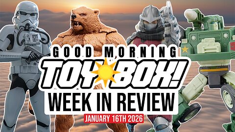 Action Figure Week In Review: Toy News, Reveals & Pre-Orders | Good Morning Toy Box