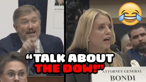 Pam Bondi SPIRALS At Hearing Questions About Jeffrey Epstein! Viral Clip Reaction.