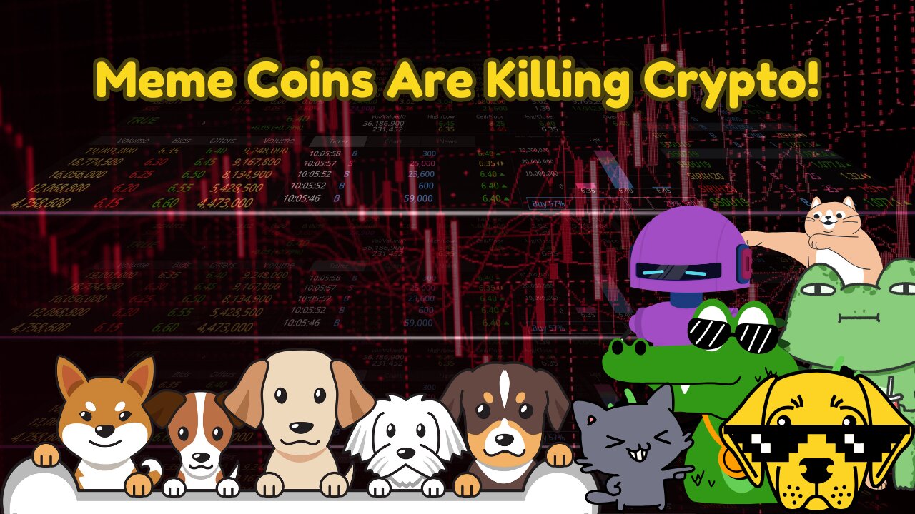 How Meme Coins Are Killing Real Crypto Innovation!