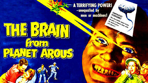 The Brain from Planet Arous (1957) IN COLOR✨ | Full Movie | Sci-Fi💫 | Horror | Thriller