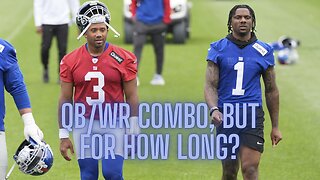 Russell Wilson wants to help Malik Nabers become an 'all-time great', how long will he keep his job?