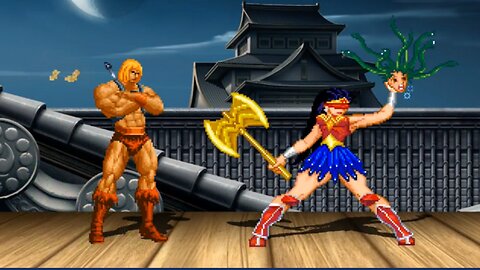 HE-MAN vs WONDER WOMAN - (Hardest AI)