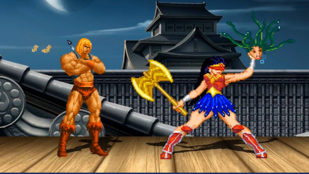 HE-MAN vs WONDER WOMAN - (Hardest AI)