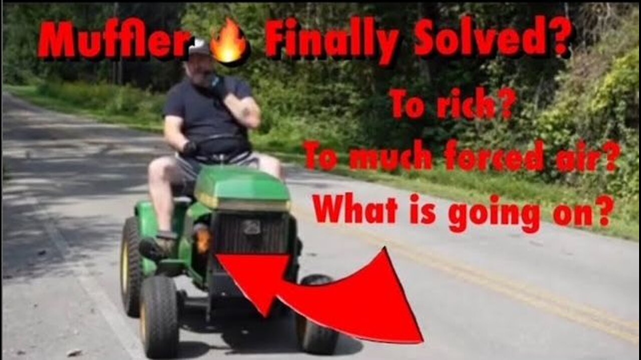 Muffler 🔥 Finally Resolved! JD214 Mud Mower Build Pt. 15