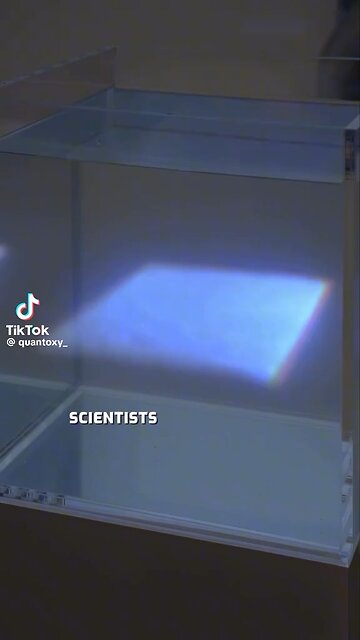 Scientist just turned light into a solid!?