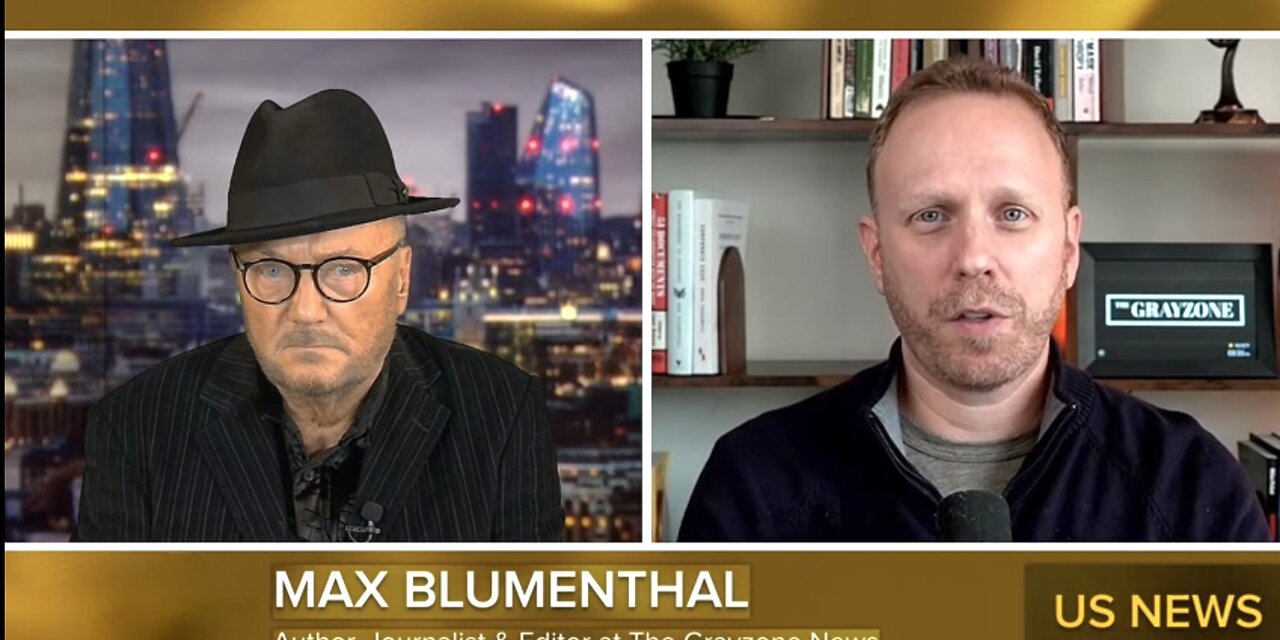 George ~ w/ Max Blumenthal | waging war for 'sh*tty little apartheid state'