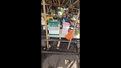 Buko Lady Banter, Coconut Lady in Sagay Public Market 코코넛 사장님에 장난