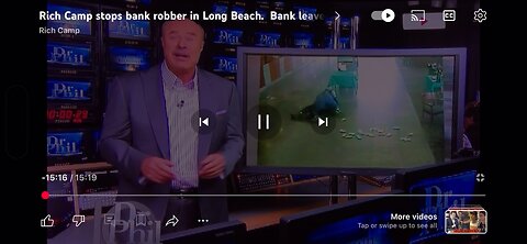 Rich Camp Bank Robbery Dr Phil