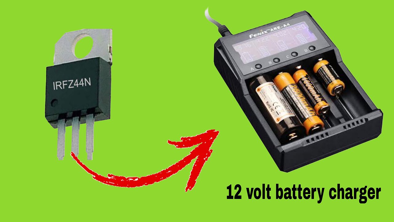 how to make 12v battery charger