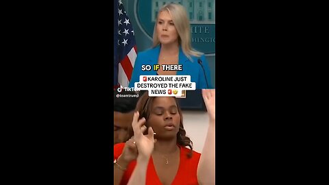 Press Secretary Claps Back at Reporter!